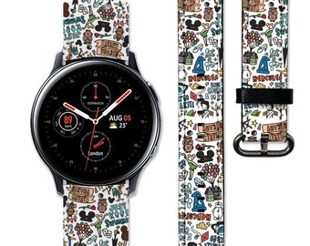 Disney Galaxy Watch 42mm Mickey Mouse Galaxy Active 2 Band 40 Mm Galaxy Watch 4 Samsung Galaxy Watch 46 Mm Watch 5 Strap Galaxy Gear Sport Etsy Canada