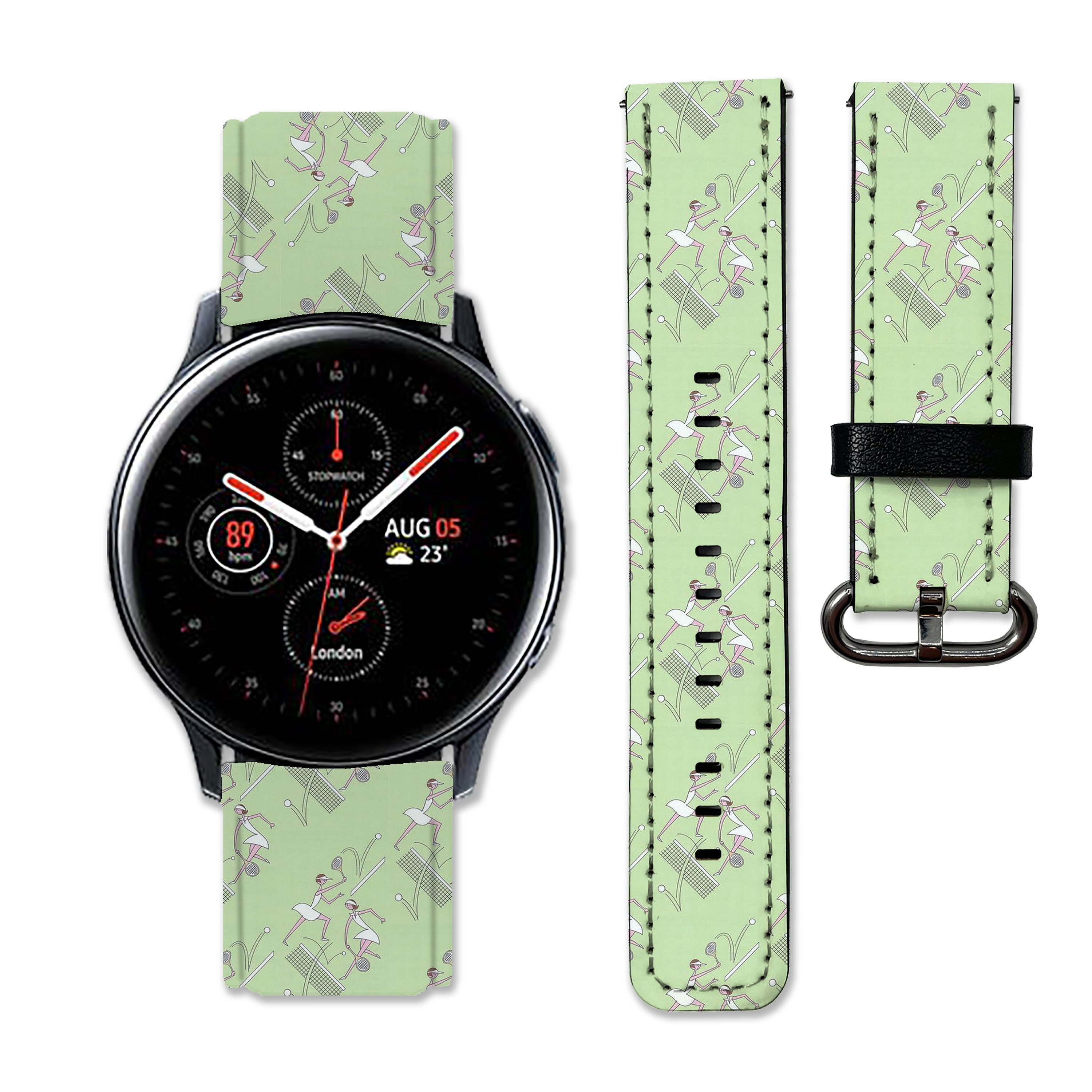 Tennis Samsung Galaxy Active 2 band 40 mm Galaxy Watch 6 band Galaxy Watch 5 band horloge 5 band Gear sportband Galaxy Watch 42 mm Etsy Nederland