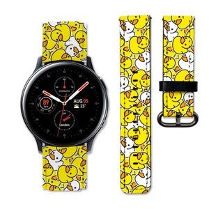 Duck Galaxy Active 2 Band 40 mm Galaxy Watch 42mm Strap Galaxy Watch 6 Band Samsung Galaxy Watch 46 mm Watch 5 Strap