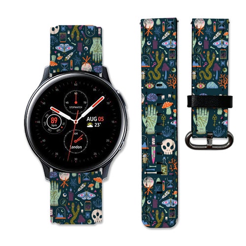 Witch Samsung Galaxy Active 2 Strap 40 Mm Galaxy Watch Band 46 | Etsy