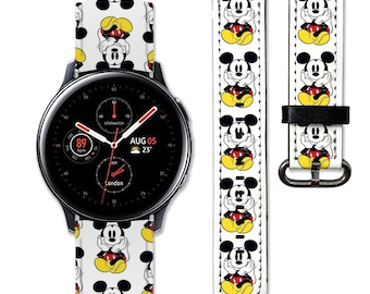 Mickey Mouse Galaxy Watch4 Gear Sport Strap Disney Samsung Galaxy Watch Band 46 mm Galaxy Watch 5 Band Galaxy Active Strap 40 mm Watch 5