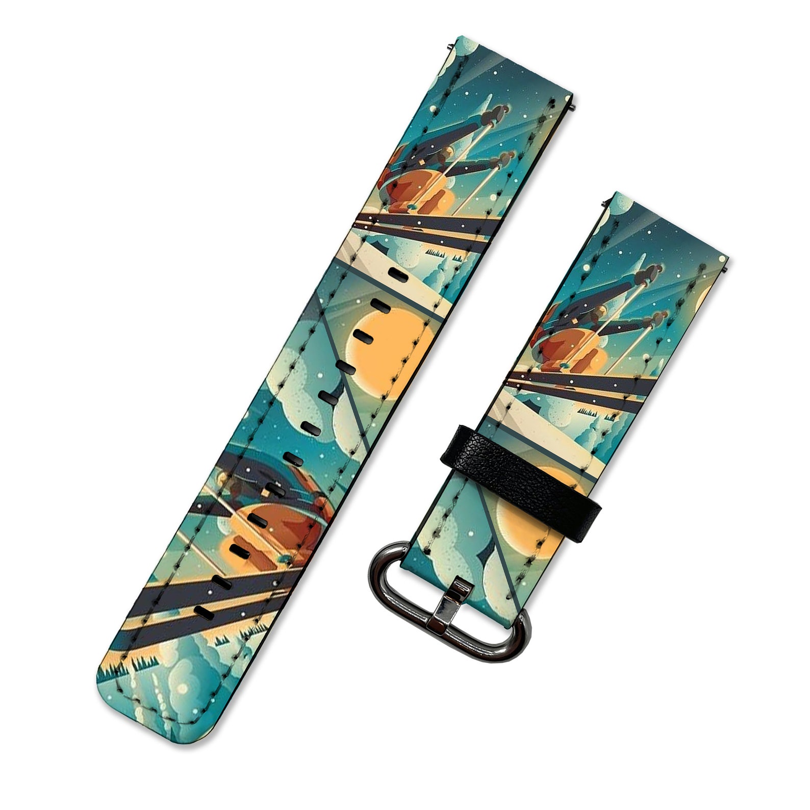 Skiing Samsung Galaxy Watch 42mm Gear Sport Strap Galaxy Watch - Etsy