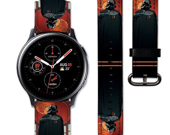 Darth Vader Galaxy Watch 6 Band Star Wars Samsung Watch 5 Band Galaxy Active 2 Band 40 Mm Sport Band Galaxy Watch 42mm Galaxy Watch 46 Mm Etsy UK