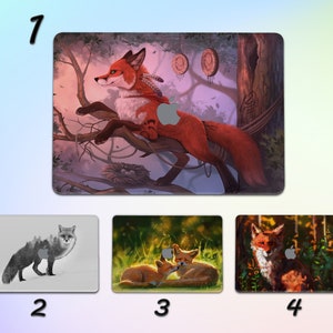 Bonito raposa caso macbook macbook ar m2 caso macbook pro 13 Polegada caso macbook air manga macbook pro caso pro 14 Polegada caso pro 16 Polegada capa