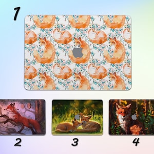 Bonito raposa caso macbook macbook ar m2 caso macbook pro 13 Polegada caso macbook air manga macbook pro caso pro 14 Polegada caso pro 16 Polegada capa
