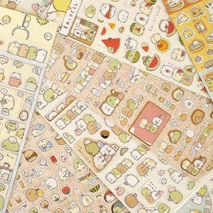SUMIKKO GURASHO STICKERS | cute adorable sticker, Japanese decal for journal, toploader, polco, journaling, diy, scrapbooking invitation