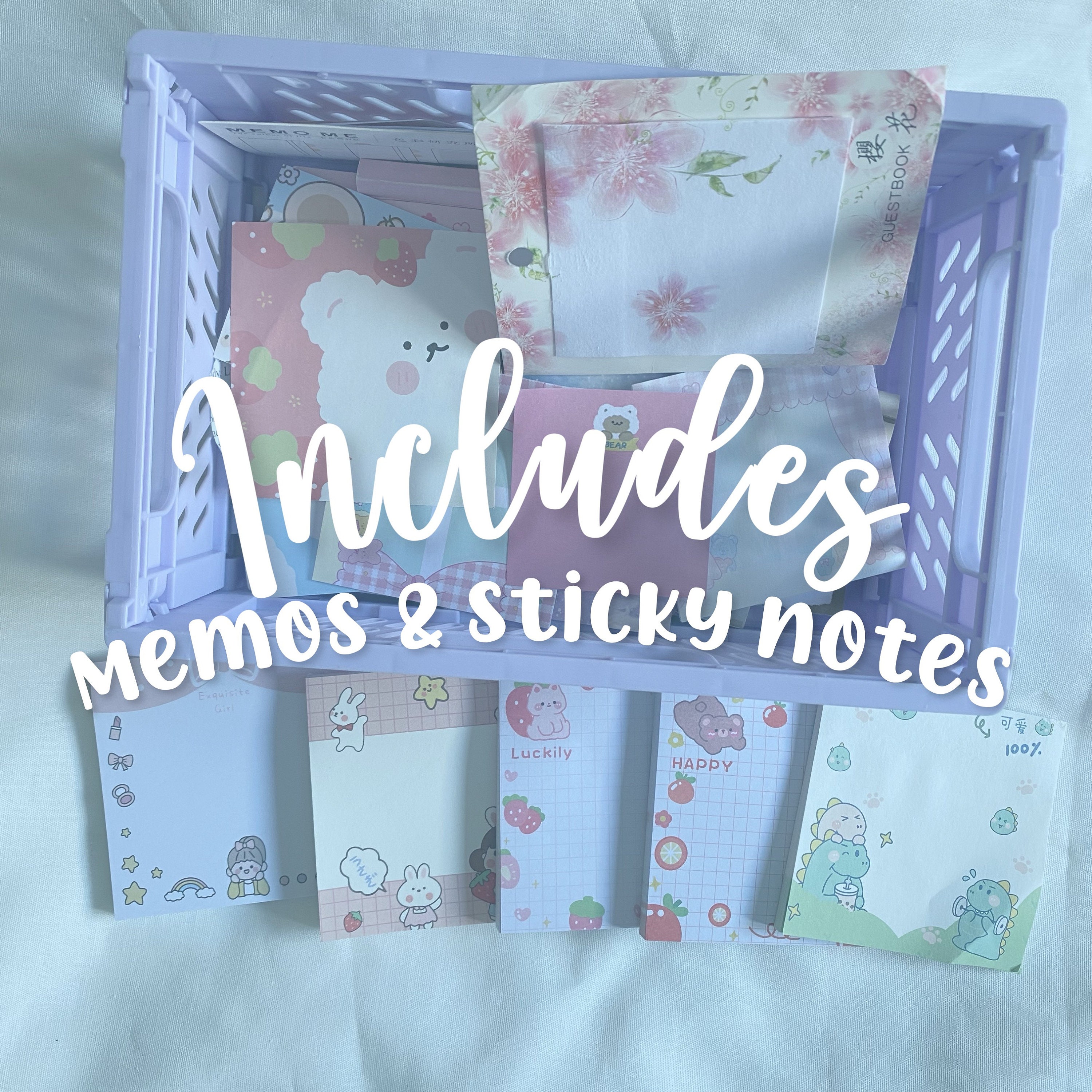 STATIONERY GRAB BAG Journal & Scrapbooking Starter Kit Etsy