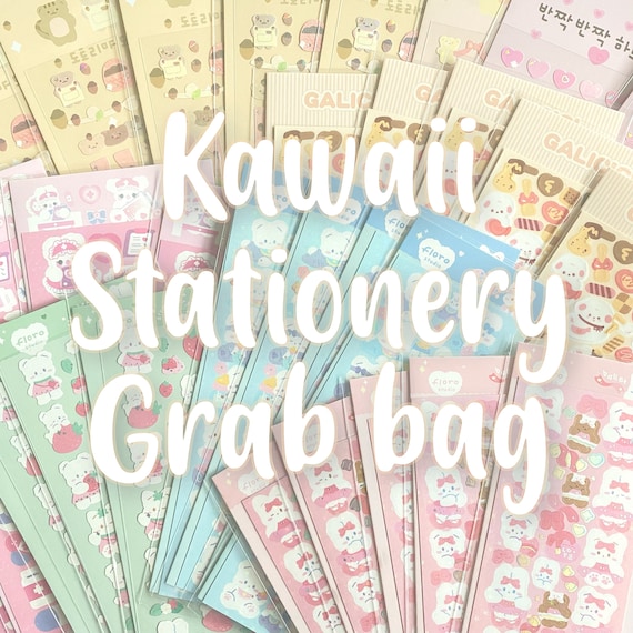 Japanese Stationary Mystery Supply Grab Bag Bundle read