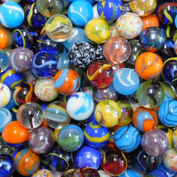 Glass Marbles - Etsy