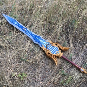 Spada Cosplay Genshin Impact - Song Of Broken Pines 135cm In PVC (Smontabile) Per EULA - 3