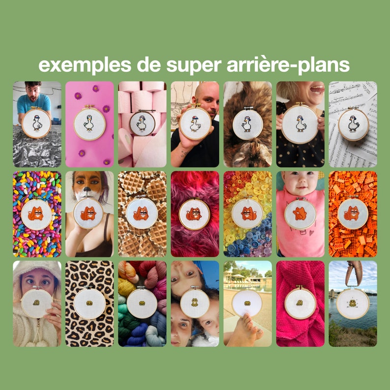 kit complet DIY pour project broderie collectif image 9