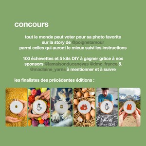 kit complet DIY pour project broderie collectif image 10