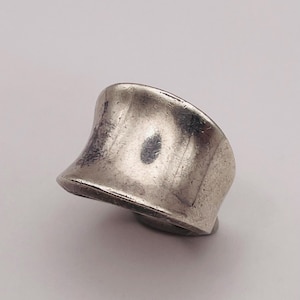 Modernist Sterling Silver Ring