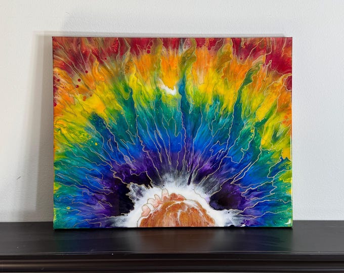 Rainbow Glass (16x20)