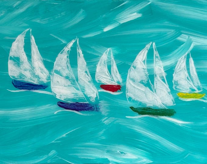 Fair Winds (12x24) original painting