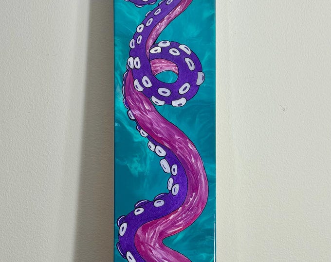 Arms Dealer original painting 6x30