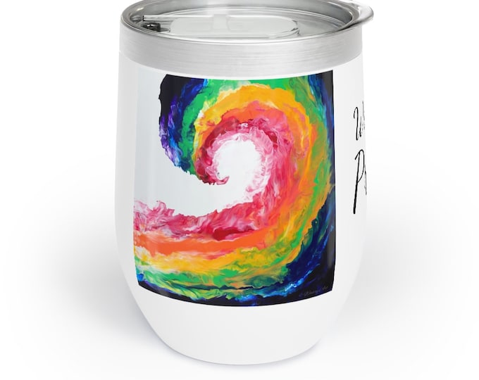 Wave of Pride Chill Wine Tumbler