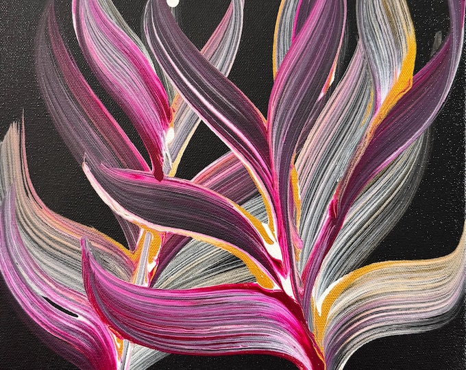 Bloom Noir (12x12)
