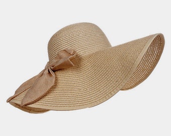 Sun Hat, Straw Hat, Travel Hat