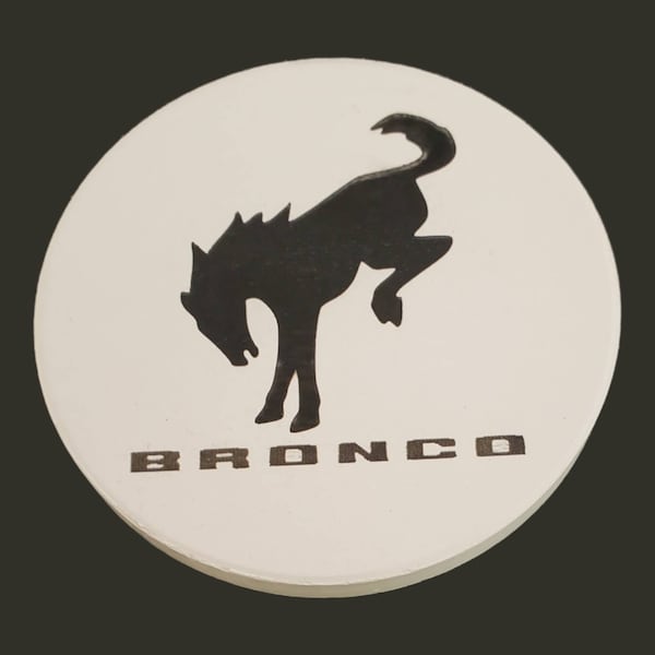 Bucking Bronco Cup Holder Coasters - Free Shipping to US