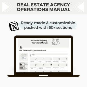 Real Estate Operations Manual Etsy