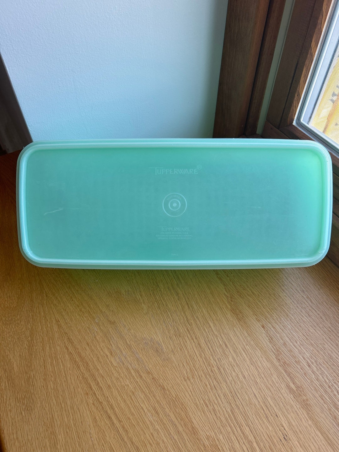 Vintage 70s Celery Keeper Tupperware 782 Green Food Storage Etsy