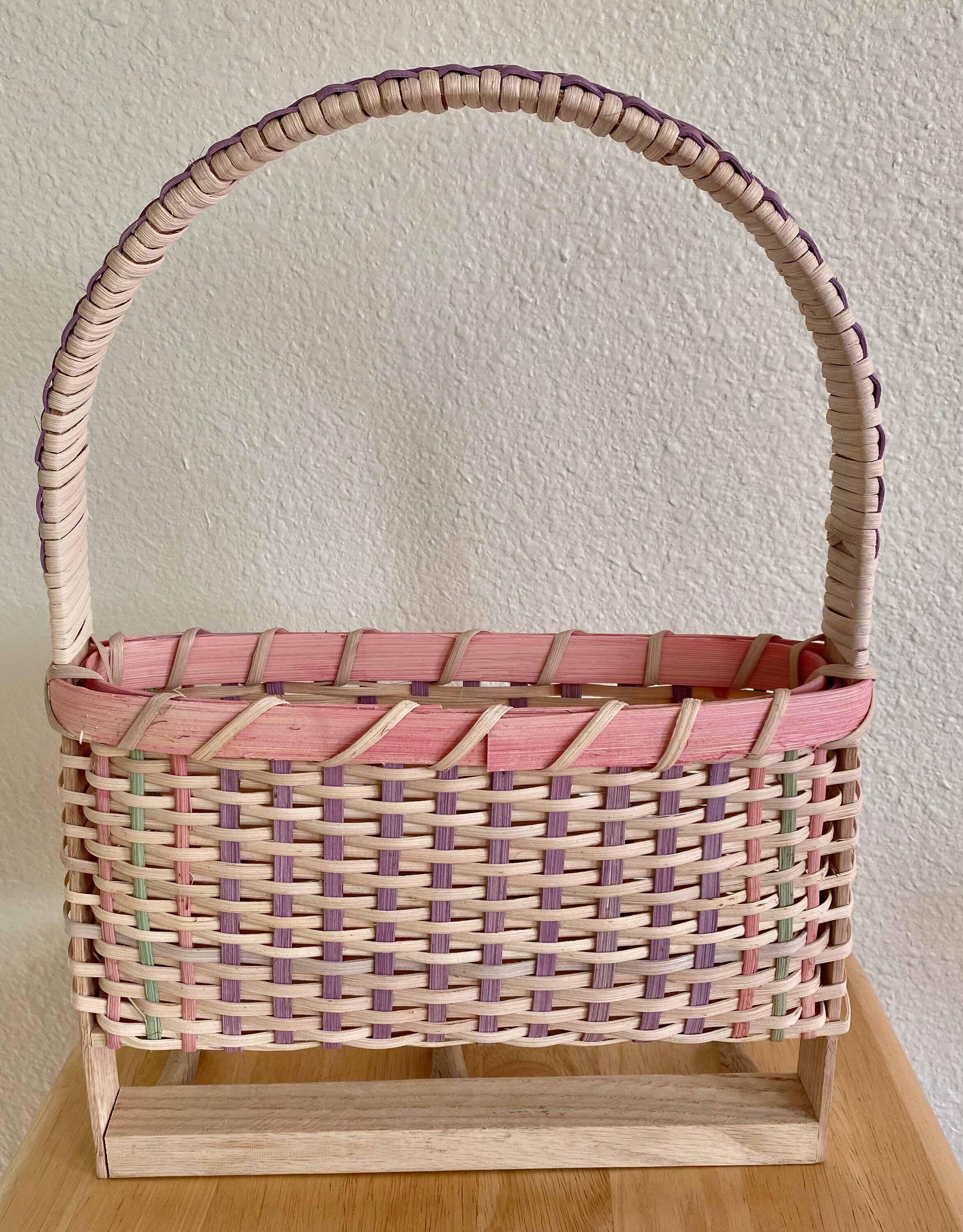 Hanging Storage Basket with Pegs Etsy