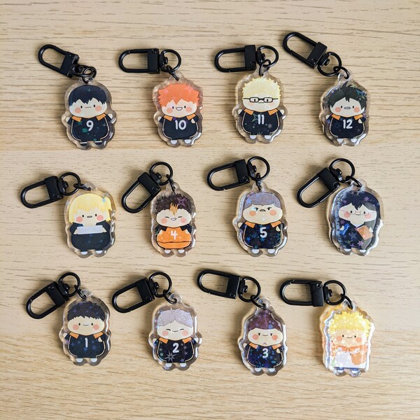 Anime Keychain Etsy