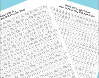 Handwriting Practice Worksheets - neat and cute (2052030)