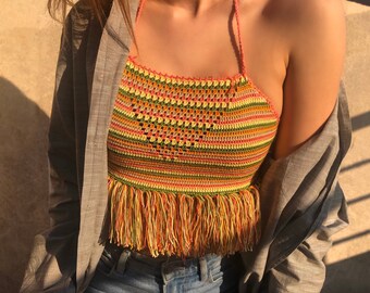 colourful bralette