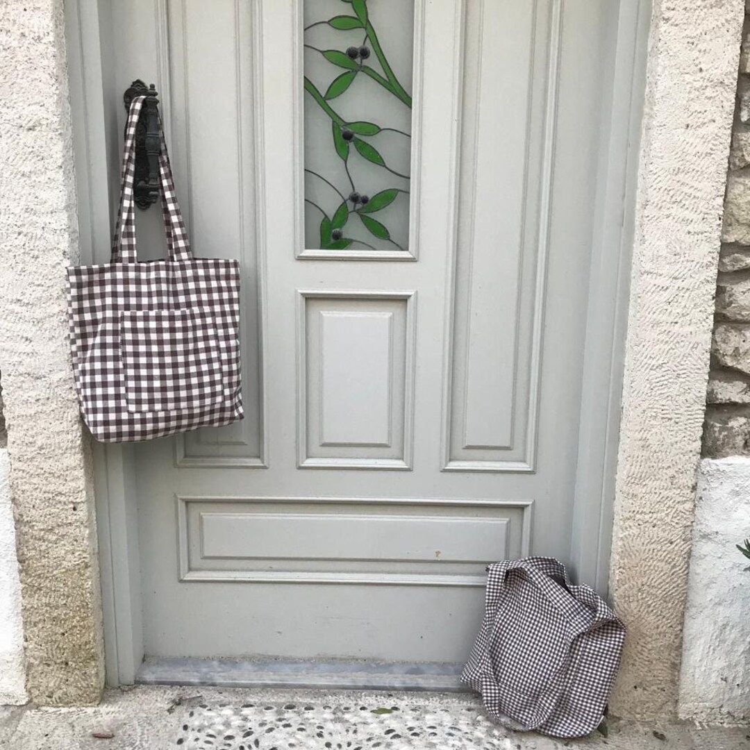 ★hai★ Bobbie Bag Brown Gingham Hai Bobbie Bag - Brown Gingham
