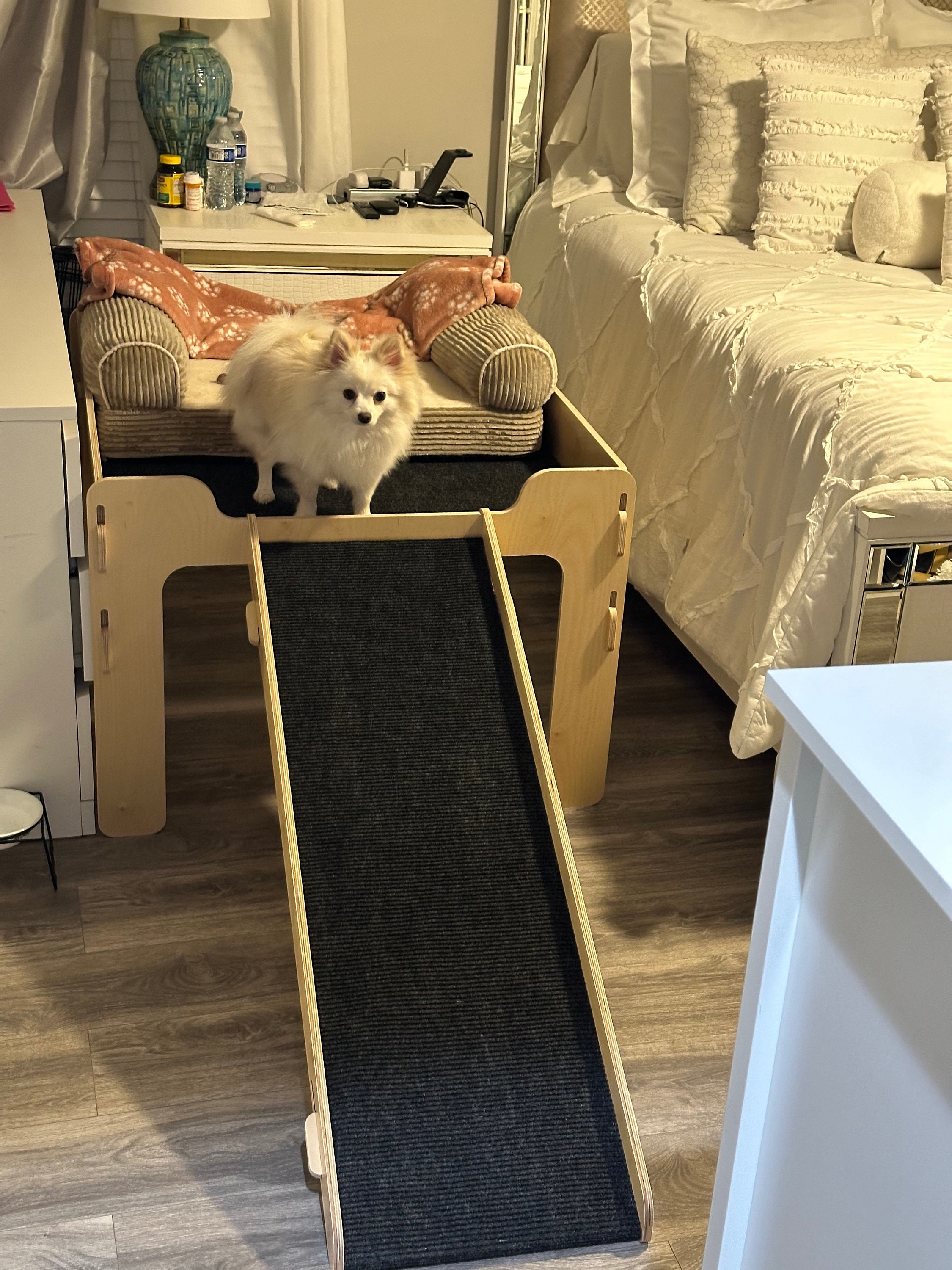 Image showcasing Elevateddoggybed Dog Bed Platform, Elevated Dog Bed, Scandinavian Style ...