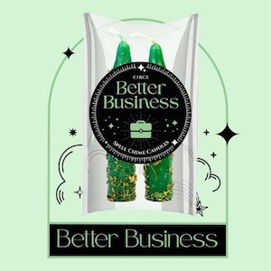 Better Business Ritual Candles | Business Success  Ritual Candle and Oil | Manifest success in business |  gain new customers