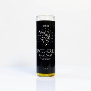 Bougie Fixe Patchouli | Bougie magique Amour et prospérité au patchouli | Bougie parfumée Patchouli
