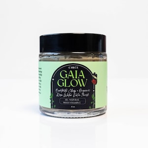 Gala Glow Detox Mask | Bentonite Clay | Rose Water Purifying Face Mask | Natural Clay Mask | Organic Skincare