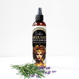 Medusa Bundle – Leave-In Hair Mist & Natural Hair Growth Oil with Lavender | Thick Hair Oil | Stimulate Hair Growth oil