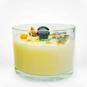 White Sage Candle | Spiritual Cleanse | Purification | Cleansing Spell | Intention Candle |Clear Negativity | Remove Stagnation
