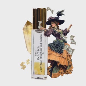 Ritch Witch Aromatherapy Potions | Witches Power & Strength | Deluxe Cauldron Potion Oil |  Ritual Oil | Spell Oil |  Intention Oil