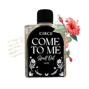 Come to Me Spell Oil | 1/2 oz Anointing Oil for Love & Attraction | Conjure Oil to Draw Romance, Passion and Strengthen Relationships