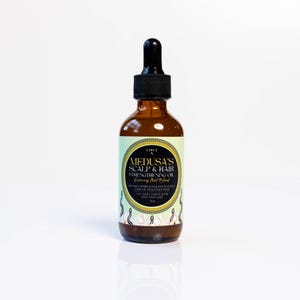 Medusas Scalp & Hair Strengthening Oil | Rosemary Mint Blend  | Natural Hair Growth Oil | Hair Oil for Growth, Strength | Scalp Treatment