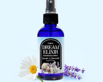 Lavender & Chamomile Magnesium Spray | Relaxation  Sleep Support Mist | Magnesium Mist for Restful Sleep | Stress Relief