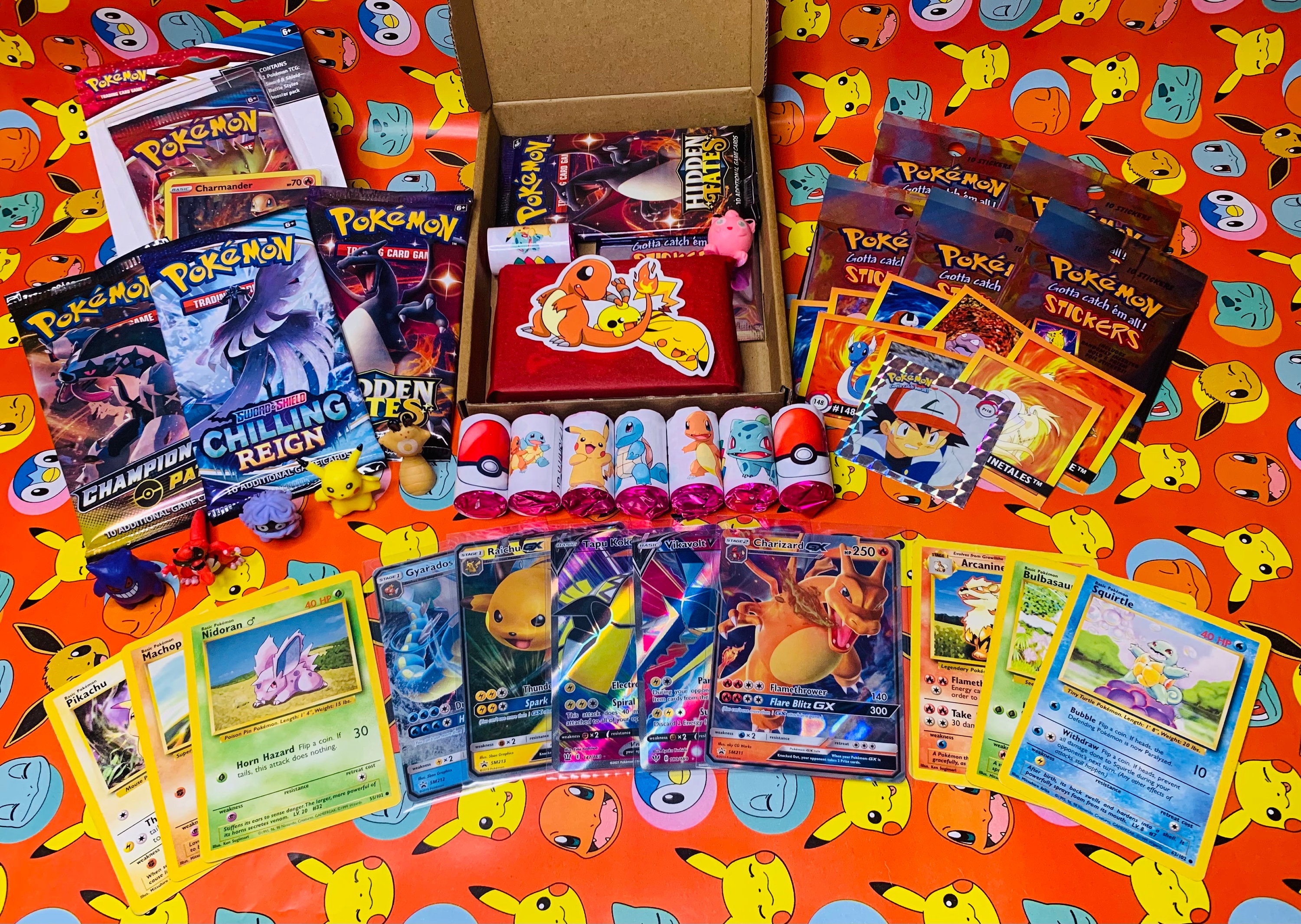 Pokemon Mystery Box 40 Cards Now with wotc cards Etsy