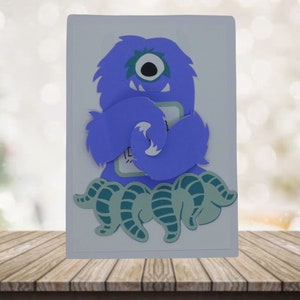 Monster Geburtstagskarte