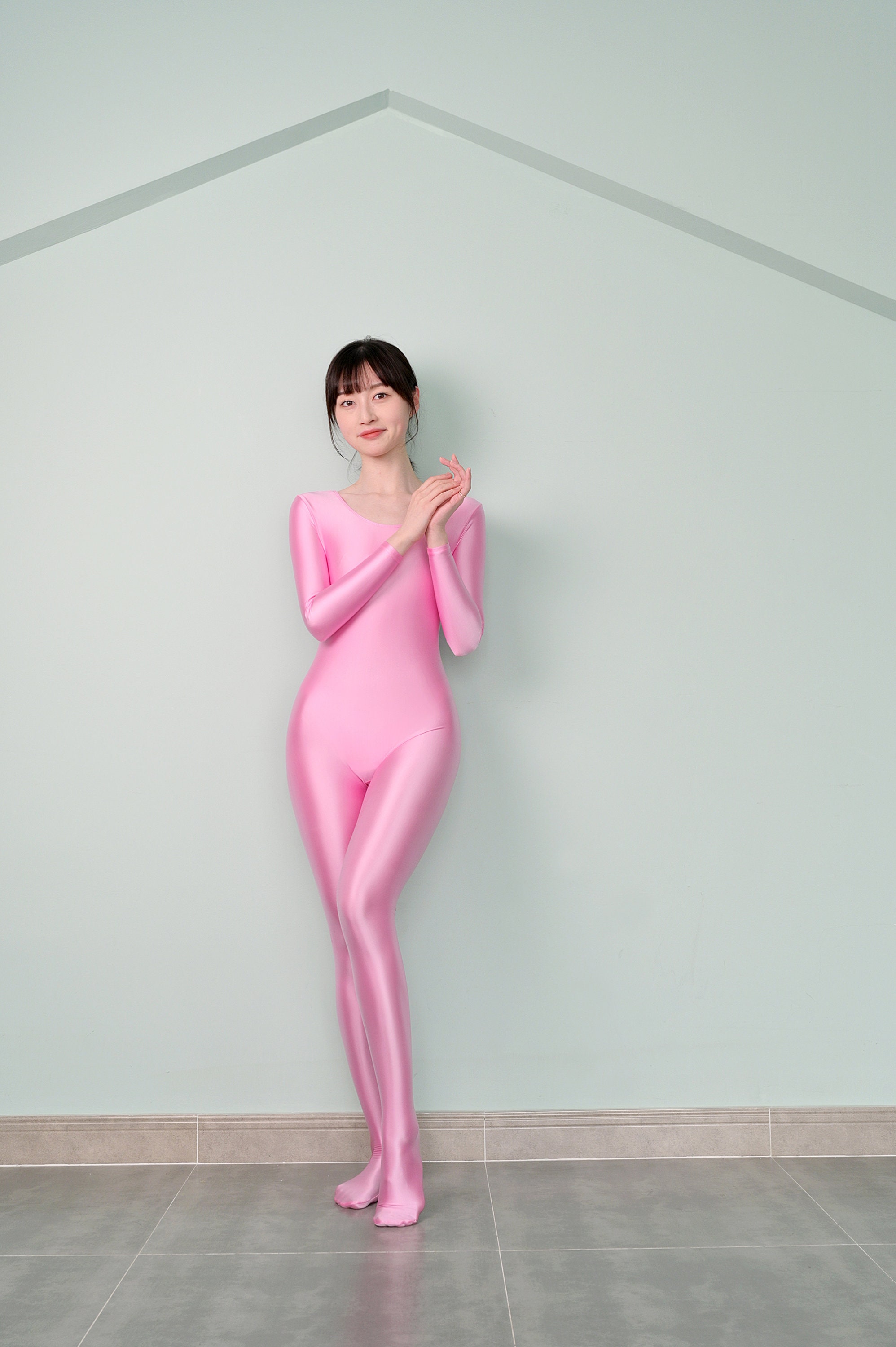 Standard Shiny Satin Unitard Zentai Bodysuit 13 Colors Full Etsy