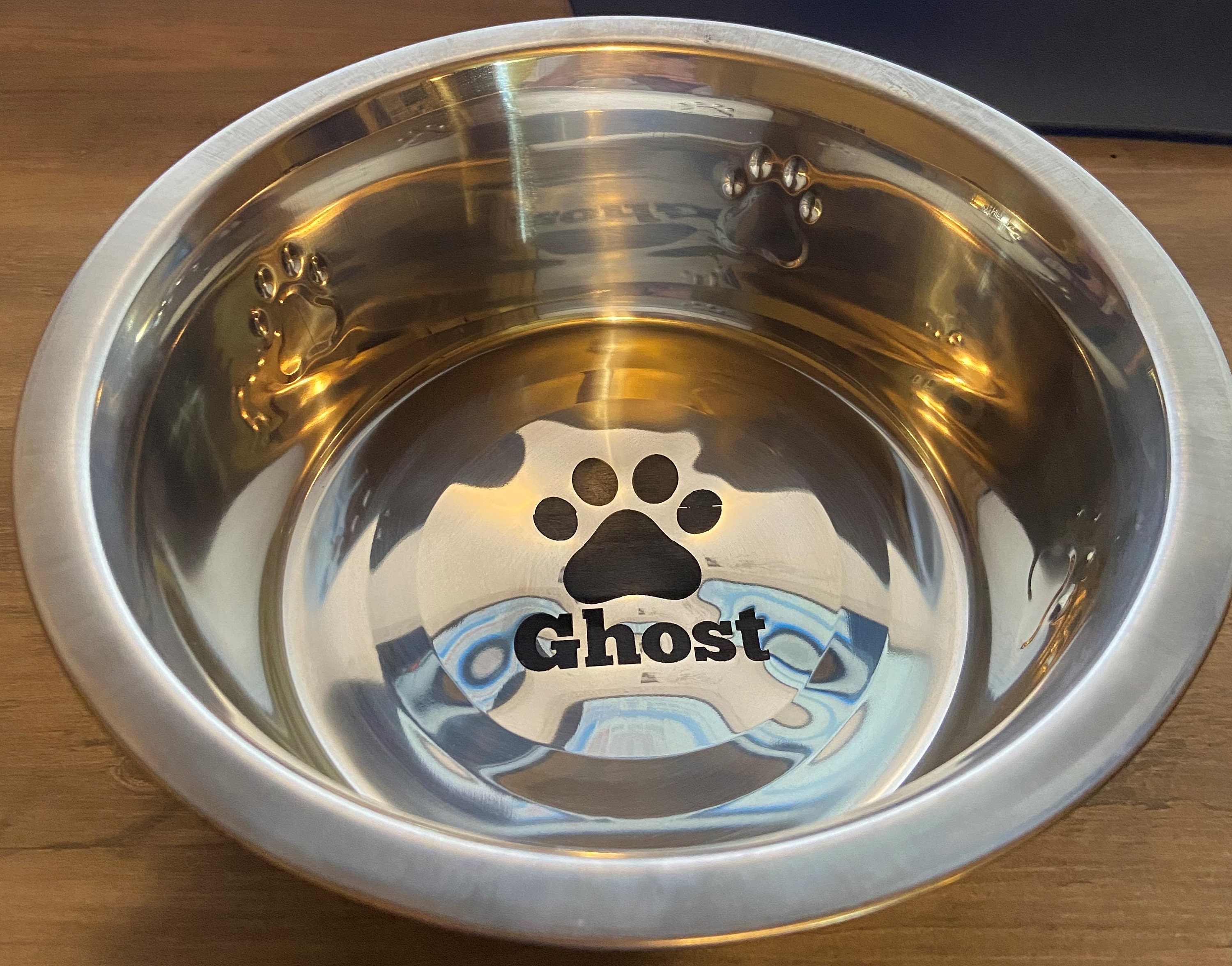 Personalized Dog Pet Bowl Stainless Steel 61oz 7 Cups Etsy UK