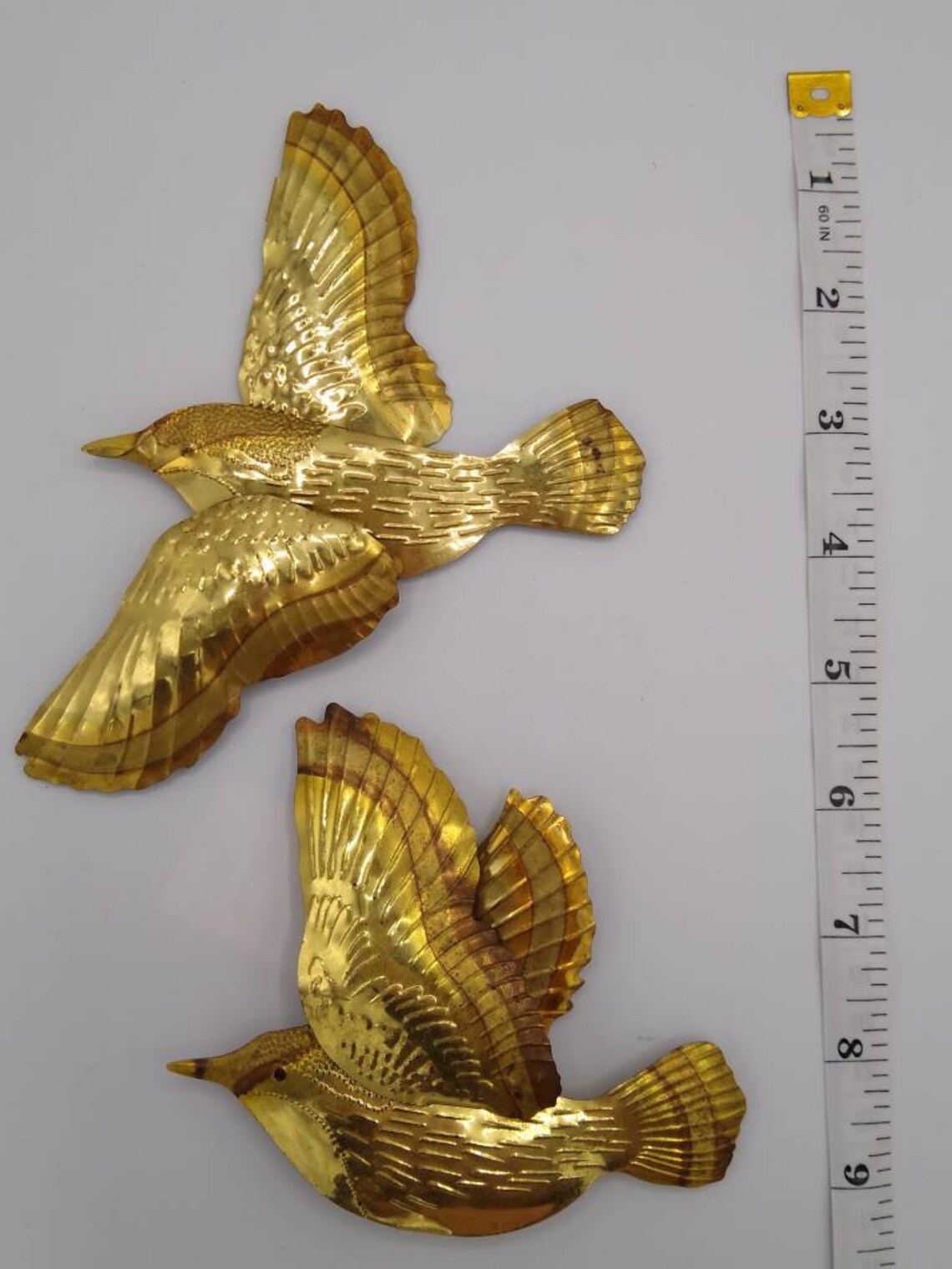 Vintage Hammered Copper Wall Art Etsy