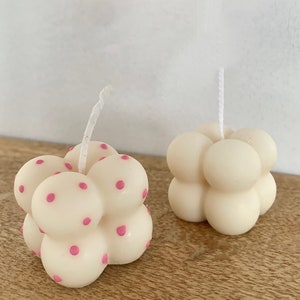Mini bubble candle