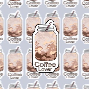 Pegatina Coffe-Lover