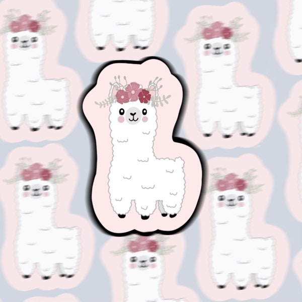 Alpaca-Sticker