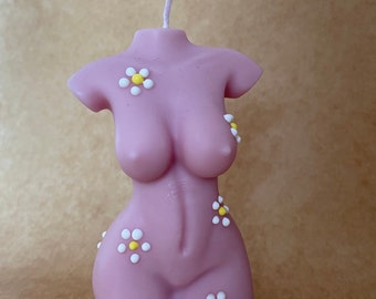 Female Body Candle flower edition